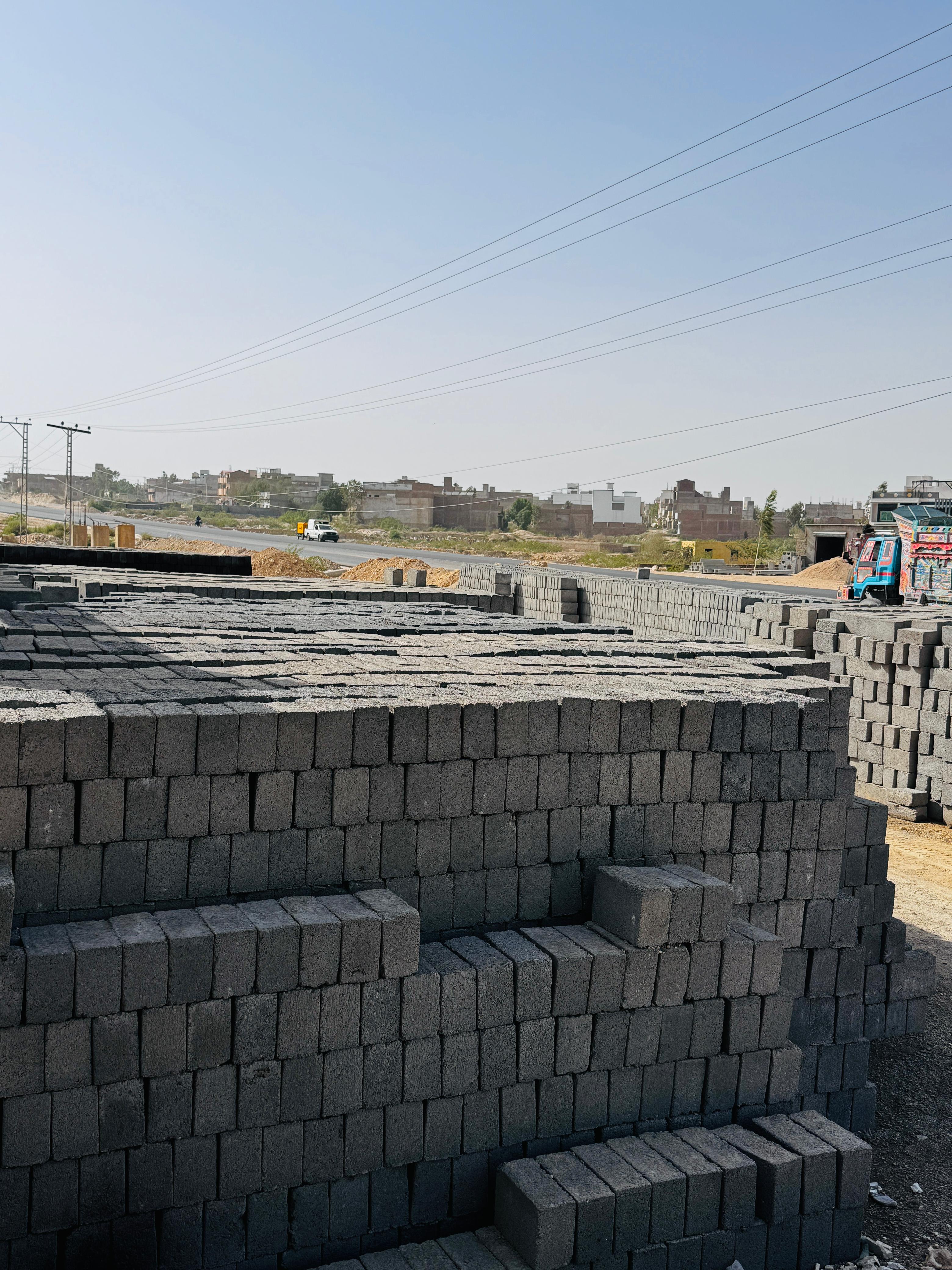 Concrete Blocks inventory at Diamond Block Works